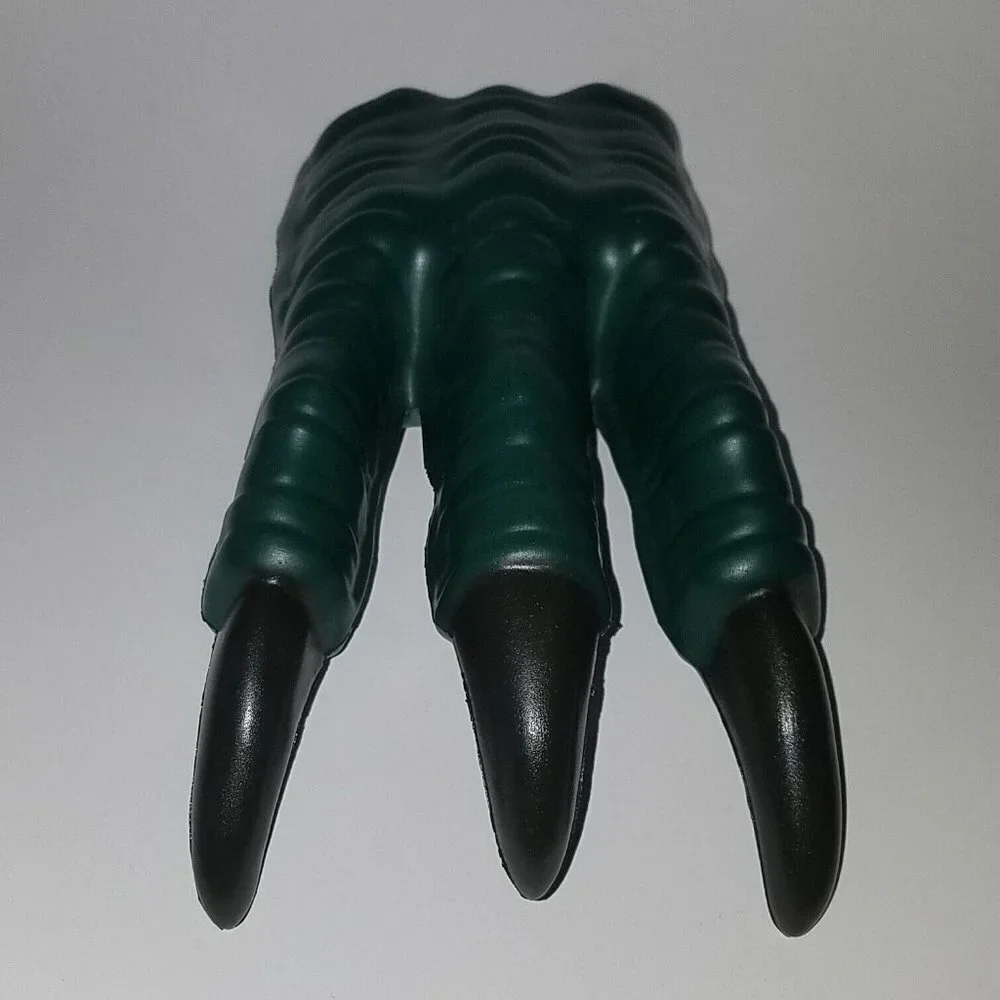 SINGLE Jurassic World (1) Velociraptor Claw Green Halloween Costume Replacement